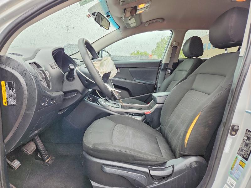 2013 Kia Sportage VIN KNDPB3A28D7430382 COPART salvage auction — FRONT END, Co - Public - Salvage Title, sold $300 on 2026-07-27 (photo 7)