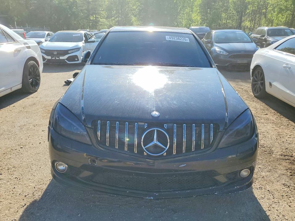 2008 Mercedes-benz C class VIN WDDGF81X18F191062 COPART salvage auction — SIDE, On - Permit Salvage, sold $500 on 2026-07-23 (photo 5)