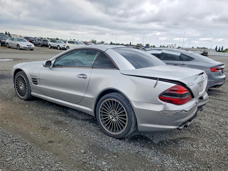 2003 Mercedes-benz VIN WDBSK74F73F047228 COPART salvage auction — REAR END, Ca - Salvage Certificate, sold $4,300 on 2026-07-02 (photo 2)