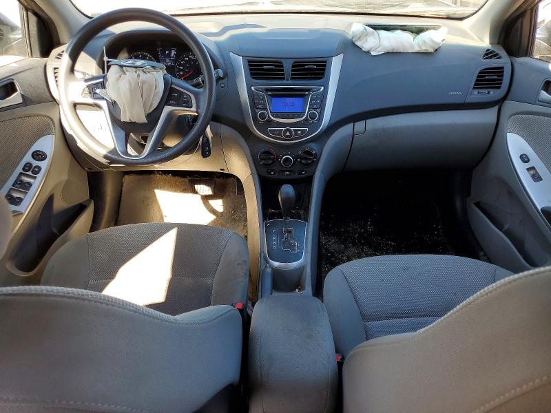 2013 Hyundai Accent VIN KMHCT4AE9DU511397 COPART salvage auction — FRONT END, On - Permit Salvage, sold $300 on 2026-07-14 (photo 8)