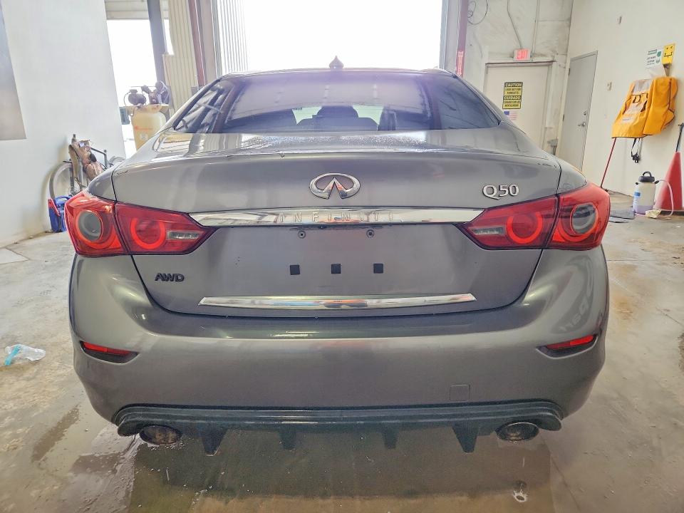 2017 Infiniti Q50 VIN JN1EV7AR5HM841350 COPART salvage auction — VANDALISM, Wv - Cert Of Title-Reconstructed, sold $525 on 2026-07-28 (photo 6)