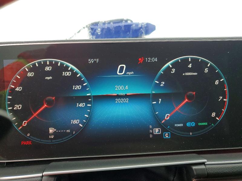 2023 Mercedes-benz Gls-klasse VIN 4JGFF5KE3PA965613 COPART salvage auction — FRONT END, Tx - Salvage Vehicle Title, sold $19,300 on 2026-07-02 (photo 9)