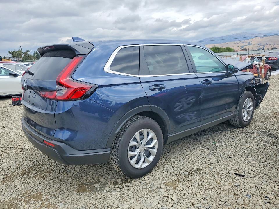 2025 Honda Cr-v VIN 2HKRS4H21SH471255 COPART salvage auction — FRONT END, Ca - Salvage Certificate, sold $11,300 on 2026-07-07 (photo 3)