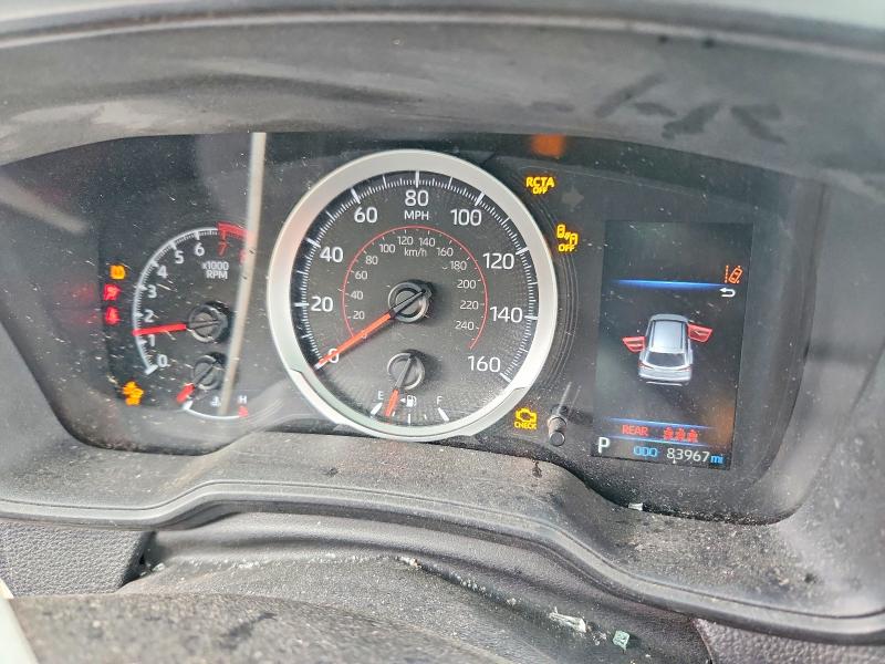 2022 Toyota Corolla cross VIN 7MUCAAAG7NV031042 COPART salvage auction — ROLLOVER, Al - Cert Of Title-Salvage Title, sold $3,250 on 2026-07-08 (photo 9)