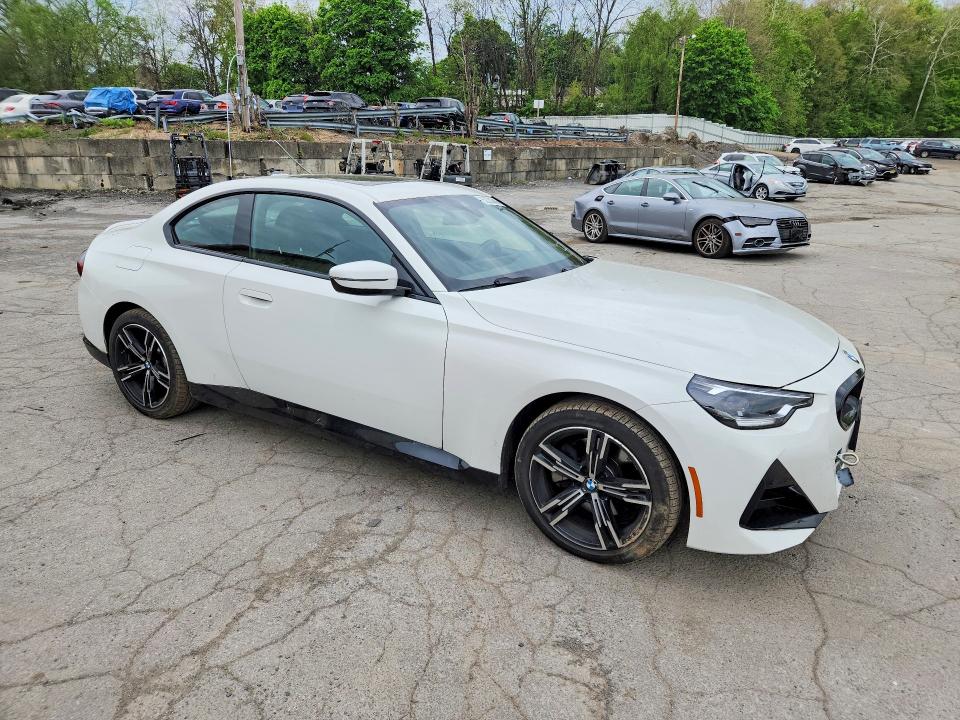 2024 BMW 2er VIN 3MW33CM02R8E57182 COPART salvage auction — SIDE, Ny - Mv-907A Salvage Certificate, sold $11,300 on 2026-08-27 (photo 4)