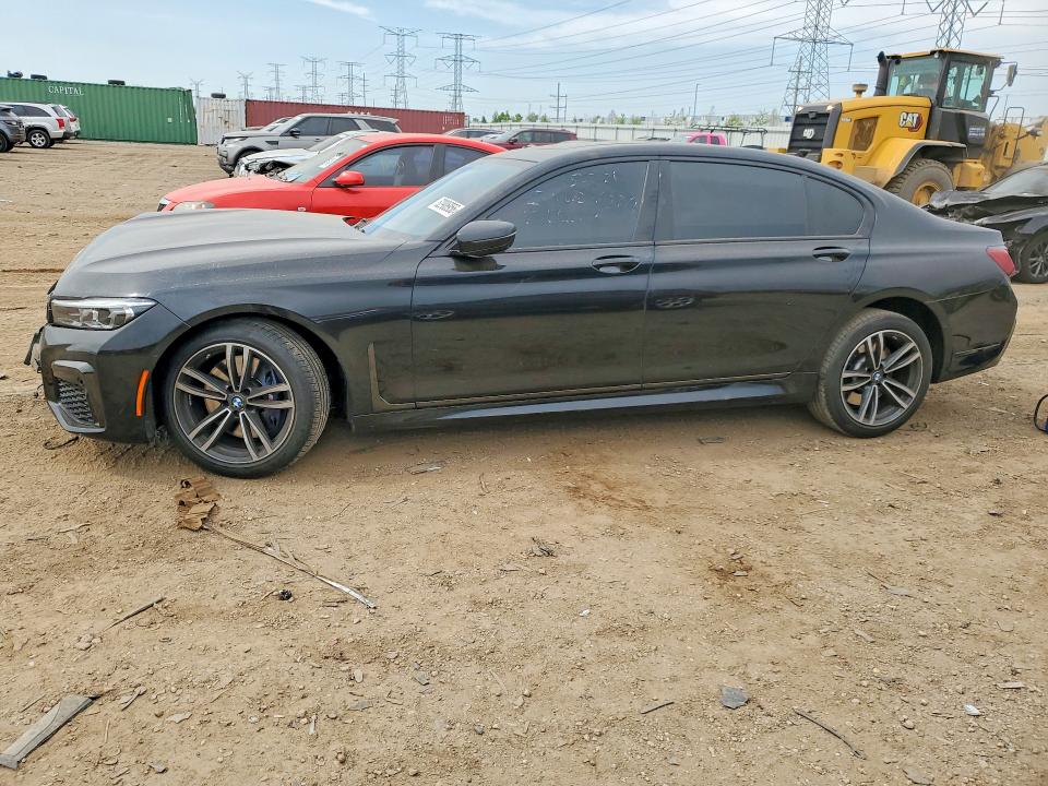 2022 BMW 7er VIN WBA7U2C03NCJ39116 COPART salvage auction — FRONT END, Il - Salvage Certificate, sold $11,300 on 2026-07-23 (photo 1)