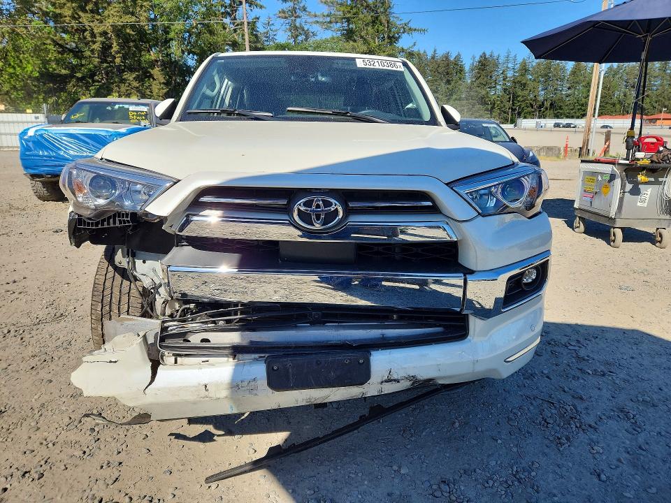 2022 Toyota 4runner VIN JTEKU5JR8N5994975 COPART salvage auction — FRONT END, WA - BILL OF SALE, sold $19,400 on 2026-07-17 (photo 5)