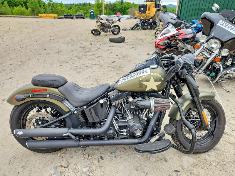 2017 Harley-davidson Flss VIN 1HD1JS912HB036974 COPART salvage auction — FRONT END, NH - CERT OF TITLE-SALVAGE, sold $6,300 on 2026-07-09 (photo 1)