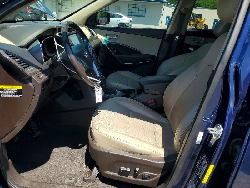 2017 Hyundai Santa fe VIN 5XYZUDLB7HG484609 COPART salvage auction — FRONT END, Pa - Certificate Of Salvage, sold $2,250 on 2026-07-28 (photo 7)