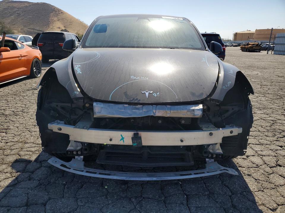 2021 Tesla Model y VIN 5YJYGDEE0MF146688 COPART salvage auction — FRONT END, Ca - Salvage Certificate, sold $7,500 on 2026-07-20 (photo 5)