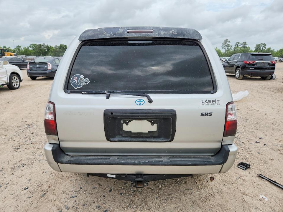 2001 Toyota 4runner VIN JT3GN86R610197444 COPART salvage auction — FRONT END, Tx - Bonded Title - Salvage, sold $1,200 on 2026-07-07 (photo 6)