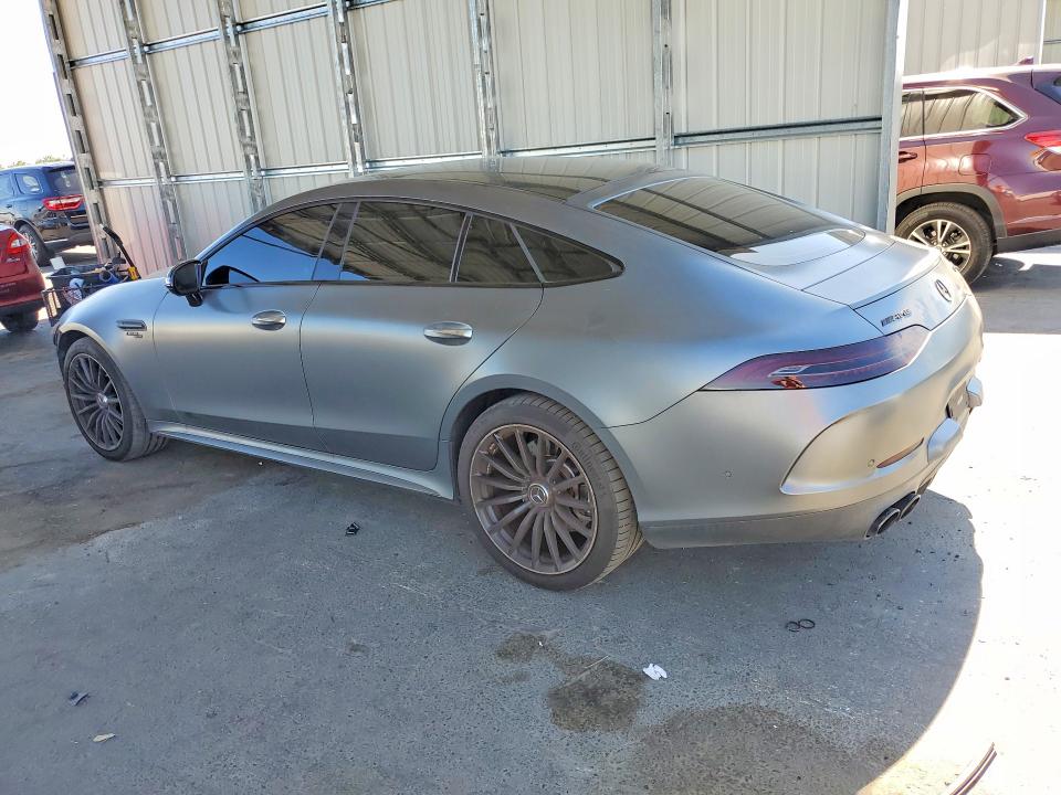2021 Mercedes-benz AMG GT VIN W1K7X6BB2MA040064 COPART salvage auction — FRONT END, Ca - Salvage Certificate, sold $11,400 on 2026-07-27 (photo 2)