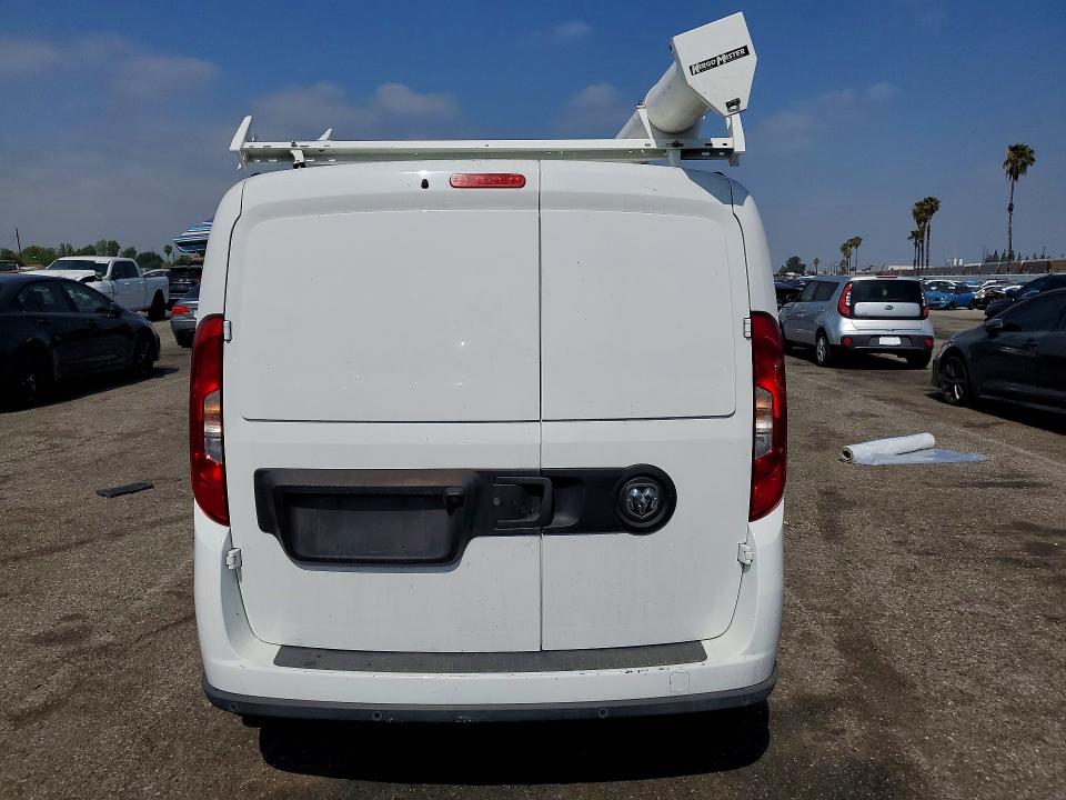 2021 Ram Promaster city VIN ZFBHRFBB9M6V78646 COPART salvage auction — FRONT END, CA - LIEN PAPERS-SALVAGE OR AC, sold $1,650 on 2026-07-17 (photo 6)