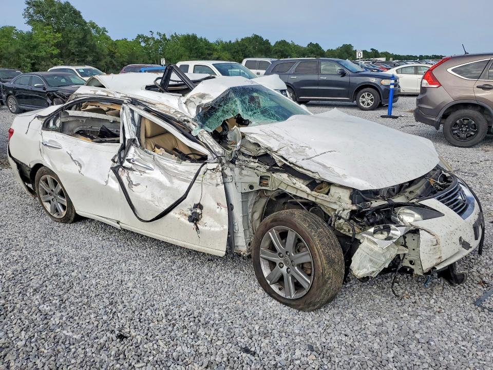2007 Lexus Es 350 VIN JTHBJ46G072111307 COPART salvage auction — FRONT END, TX - SALVAGE VEHICLE TITLE, sold $975 on 2026-07-13 (photo 4)