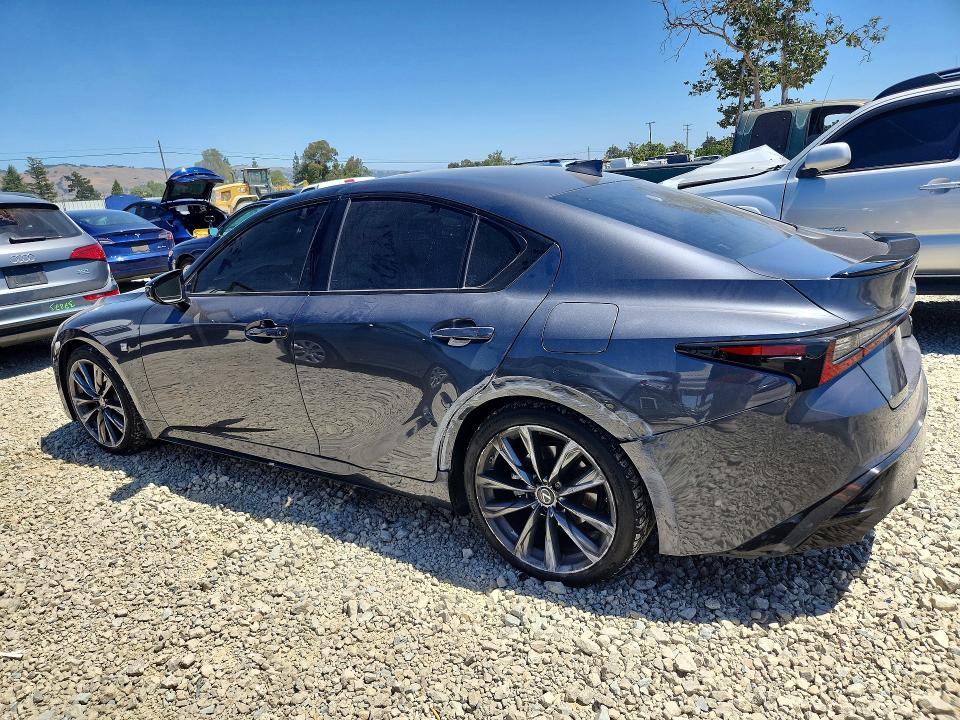 2022 Lexus Is VIN JTHGZ1B21N5055932 COPART salvage auction — SIDE, Ca - Salvage Certificate, sold $14,400 on 2026-07-07 (photo 2)