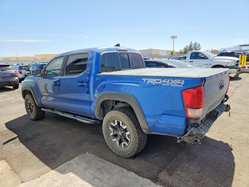 2016 Toyota Tacoma VIN 3TMCZ5AN9GM032608 COPART salvage auction — REAR END, NV - SALVAGE TITLE, sold $8,700 on 2026-07-29 (photo 2)