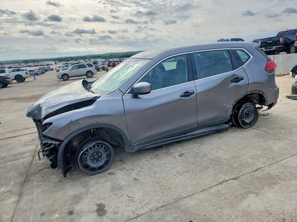 2017 Nissan Rogue sport VIN KNMAT2MT7HP553355 COPART salvage auction — FRONT END, TX - SALVAGE VEHICLE TITLE (P), sold $875 on 2026-07-16 (photo 1)