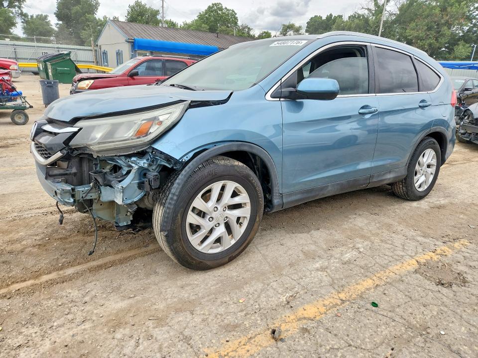 2016 Honda VIN 2HKRM3H72GH557939 COPART salvage auction — FRONT END, Ks - Cert Of Title-Salvage, sold $3,600 on 2026-07-22 (photo 1)