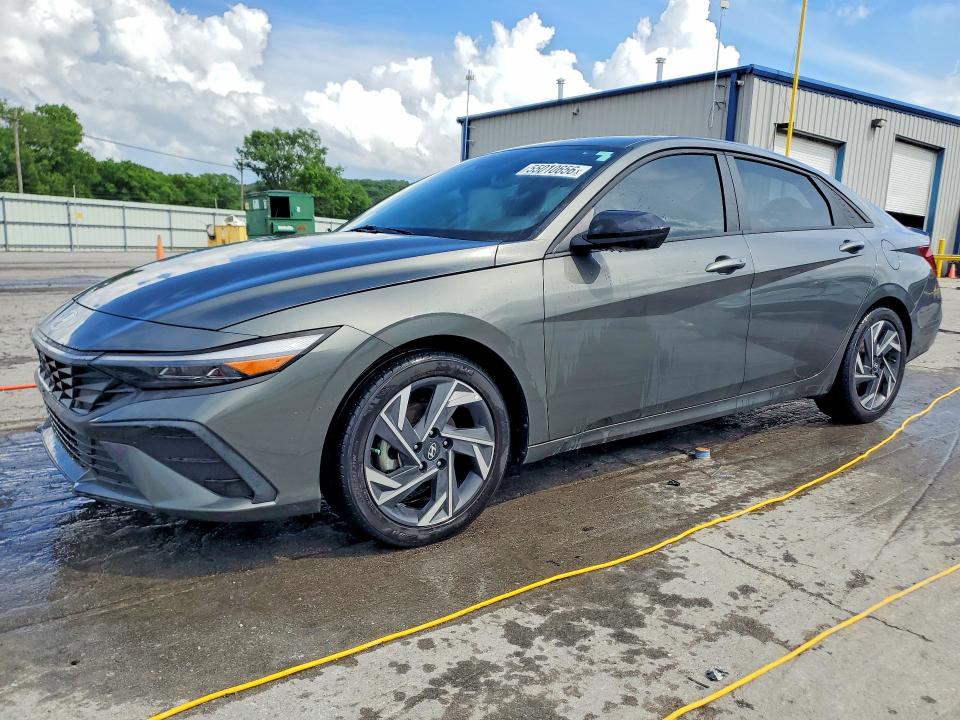 2025 Hyundai Elantra VIN KMHLM4DG4SU868347 COPART salvage auction — REAR END, TN - SALVAGE CERTIFICATE, sold $5,600 on 2026-07-27 (photo 1)