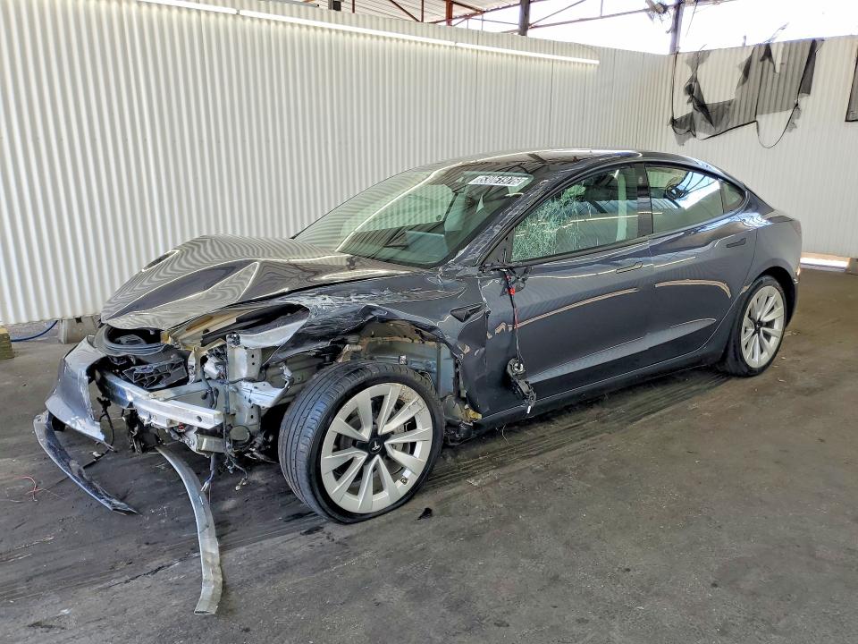 2023 Tesla Model 3 VIN 5YJ3E1EA4PF436464 COPART salvage auction — FRONT END, Fl - Certificate Of Destruction, sold $5,300 on 2026-07-06 (photo 1)