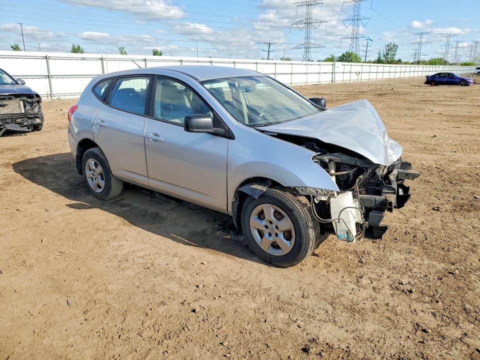 2009 Nissan Rogue sport VIN JN8AS58T19W041374 COPART salvage auction — FRONT END, Il - Salvage Certificate, sold $300 on 2026-07-14 (photo 4)