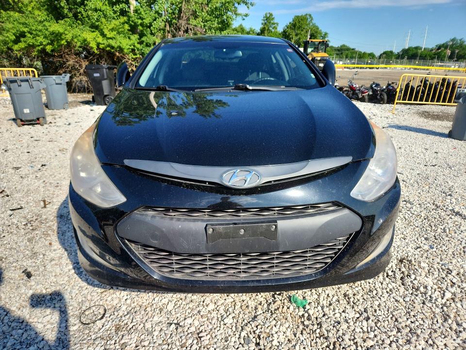 2014 Hyundai Sonata VIN KMHEC4A40EA118049 COPART salvage auction — REAR END, MD - CERT OF SALVAGE > 75% DAMAGE, sold $125 on 2026-07-30 (photo 5)