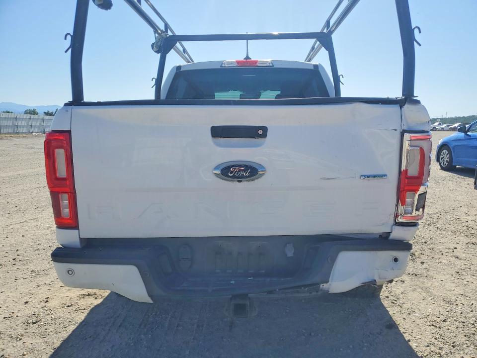 2019 Ford Ranger VIN 1FTER4FH3KLB16620 COPART salvage auction — REAR END, Ca - Salvage Certificate, sold $60 on 2026-07-31 (photo 6)