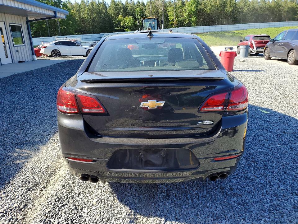 2016 Chevrolet Ss VIN 6G3F15RW4GL226145 COPART salvage auction — FRONT END, Nc - Salvage Certificate Of Title, sold $18,000 on 2026-07-02 (photo 6)