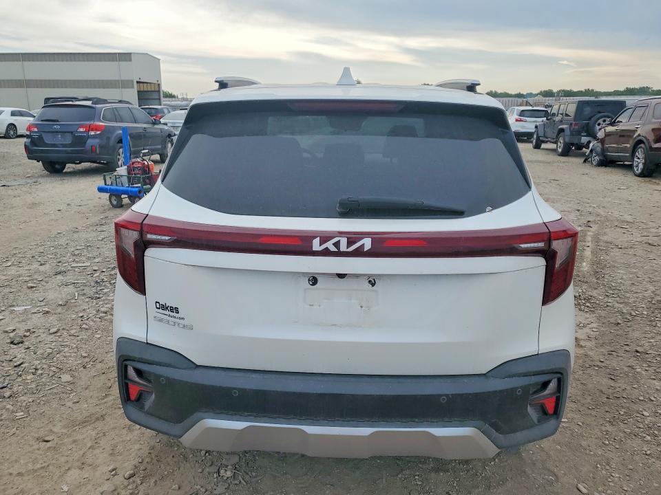 2025 Kia Seltos VIN KNDER2AA8S7783772 COPART salvage auction — HAIL, Mo - Salvage Certificate Of Title, sold $11,300 on 2026-07-14 (photo 6)