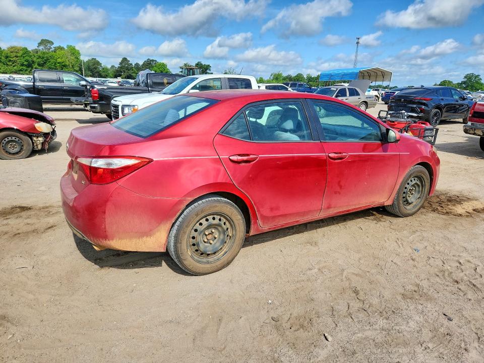 2014 Toyota Corolla VIN 2T1BURHE0EC221886 COPART salvage auction — FRONT END, Al - Cert Of Title-Salvage Title, sold $1,500 on 2026-07-02 (photo 3)
