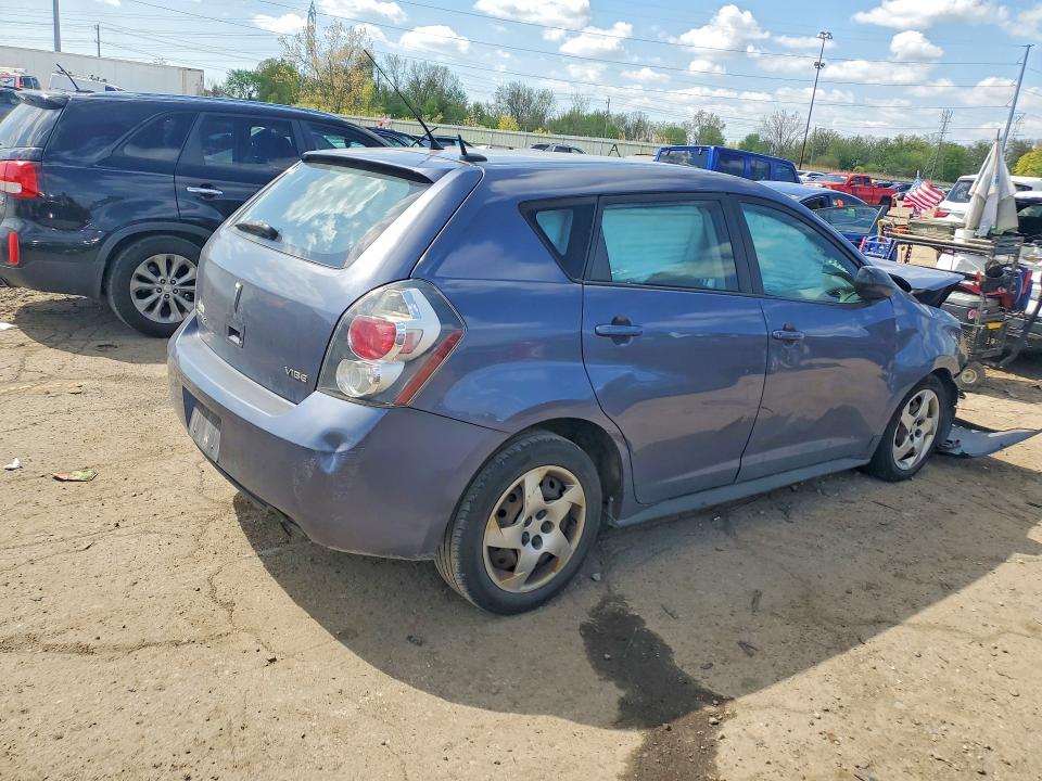 2009 Pontiac Vibe VIN 5Y2SP67819Z407000 COPART salvage auction — FRONT END, Mi - Cert Of Title-Salvage Vehicle, sold $350 on 2026-07-07 (photo 3)