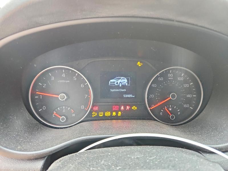 2020 Kia Sportage VIN KNDPMCAC2L7812571 COPART salvage auction — HAIL, Ia - Cert Of Title-Salvage Title, sold $250 on 2026-07-29 (photo 9)