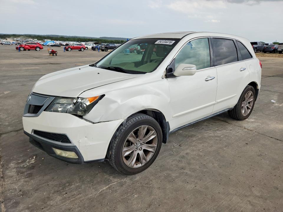 2013 Acura Mdx VIN 2HNYD2H62DH519963 — COPART salvage auction photo