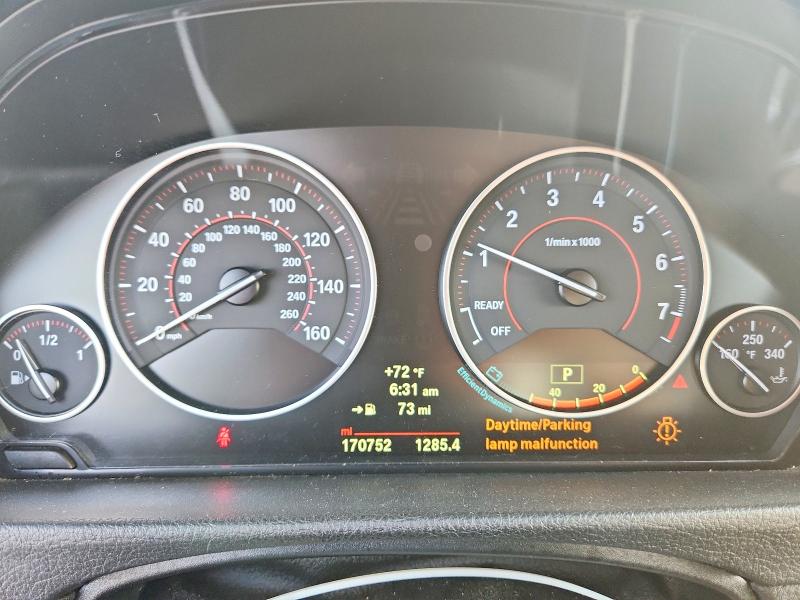 2015 BMW 4 series VIN WBA4A7C55FD413125 COPART salvage auction — REAR END, TX - CERTIFICATE OF TITLE, sold $1,850 on 2026-07-20 (photo 9)