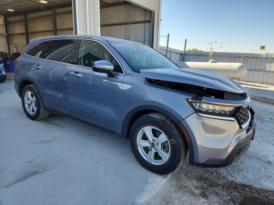 2021 Kia Sorento VIN 5XYRG4LC0MG025982 COPART salvage auction — FRONT END, Ne - Cert Of Title-Salvage, sold $2,500 on 2026-07-28 (photo 4)