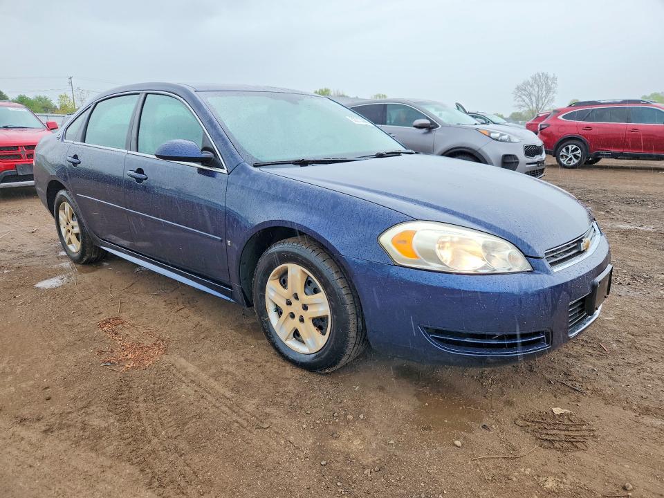 2009 Chevrolet Impala VIN 2G1WB57KX91158445 COPART salvage auction — SIDE, Oh - Cert Of Title-Salvage, sold $475 on 2026-07-20 (photo 4)