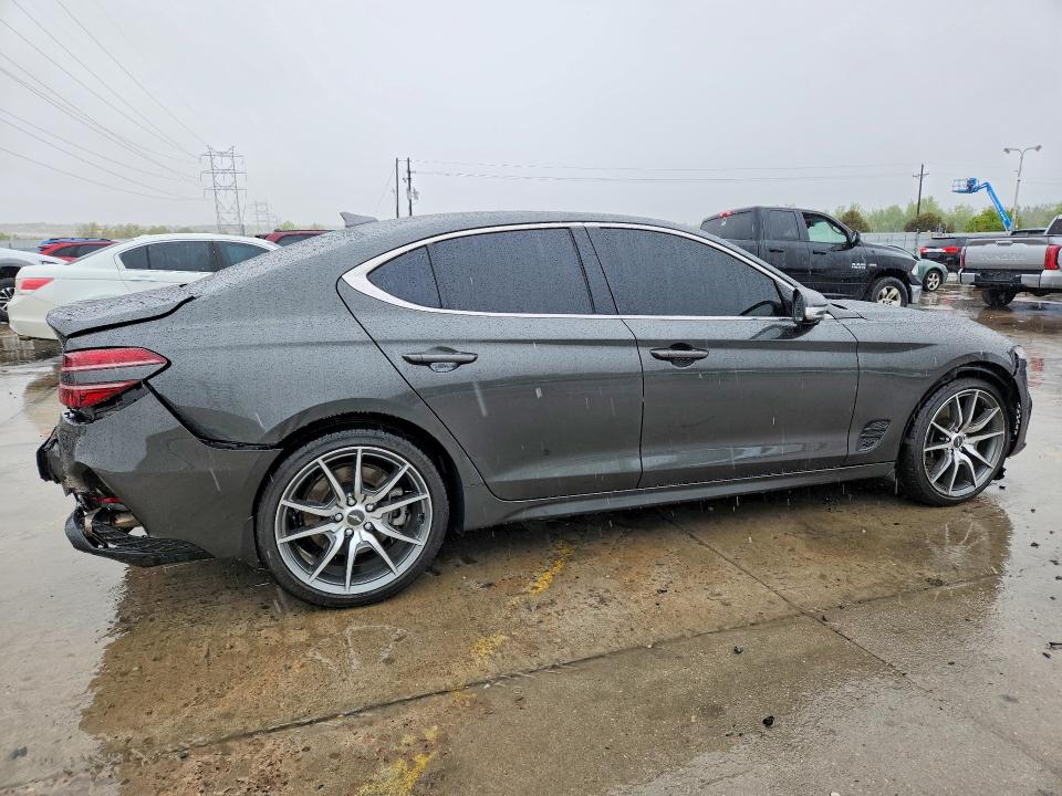 2023 Genesis G70 VIN KMTG54TE6PU114975 COPART salvage auction — REAR END, CO - PUBLIC - SALVAGE TITLE, sold $10,700 on 2026-07-06 (photo 3)