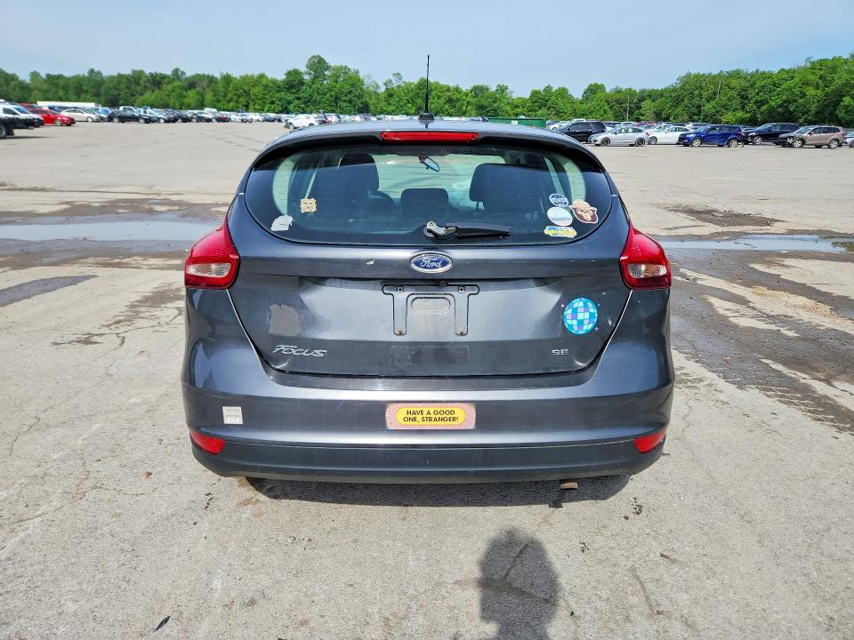 2017 Ford Focus VIN 1FADP3K25HL267129 COPART salvage auction — FRONT END, PA - CERTIFICATE OF SALVAGE, sold $350 on 2026-07-02 (photo 6)