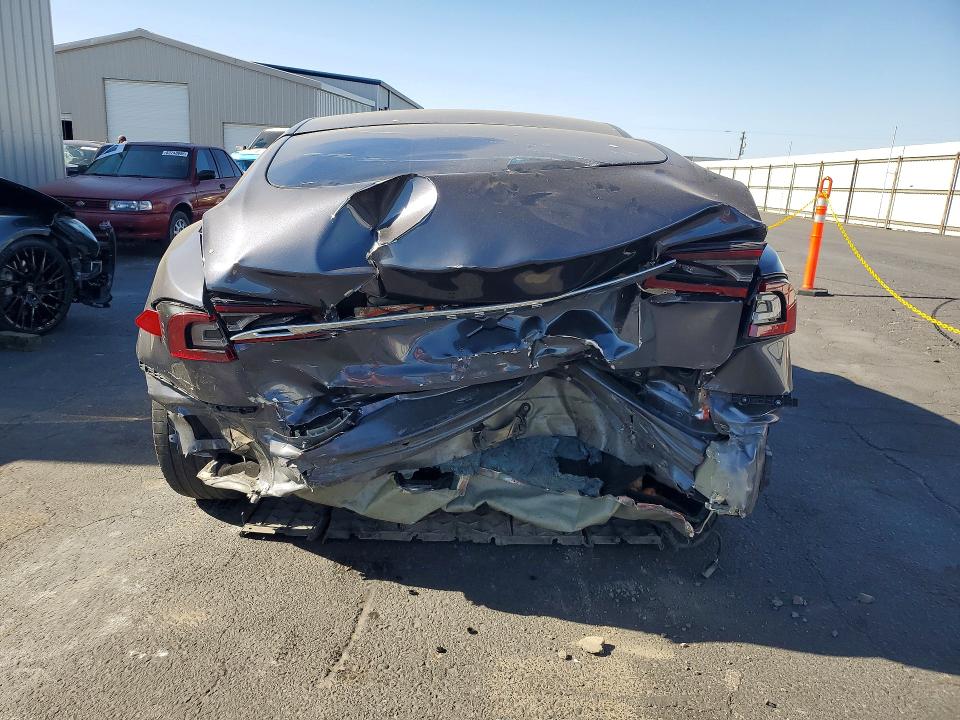 2017 Tesla Model s VIN 5YJSA1E21HF196002 COPART salvage auction — REAR END, Ca - Salvage Certificate, sold $4,800 on 2026-07-16 (photo 6)