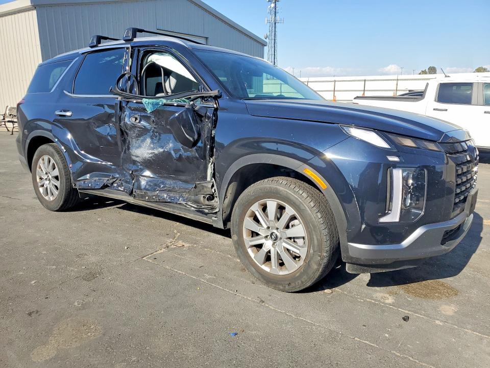 2025 Hyundai Palisade VIN KM8R24GE9SU860805 COPART salvage auction — SIDE, Ca - Salvage Certificate, sold $10,500 on 2026-07-09 (photo 4)