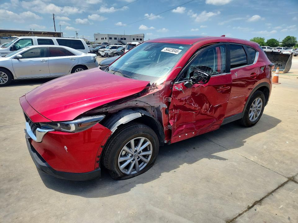2022 Mazda VIN JM3KFBCM3N1623641 COPART salvage auction — SIDE, TX - SALVAGE VEHICLE TITLE (P), sold $225 on 2026-07-30 (photo 1)