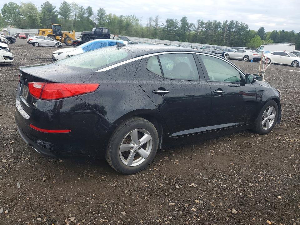 2014 Kia Optima VIN 5XXGM4A74EG312124 COPART salvage auction — FRONT END, Md - Cert Of Salvage > 75% Damage, sold $875 on 2026-07-27 (photo 3)