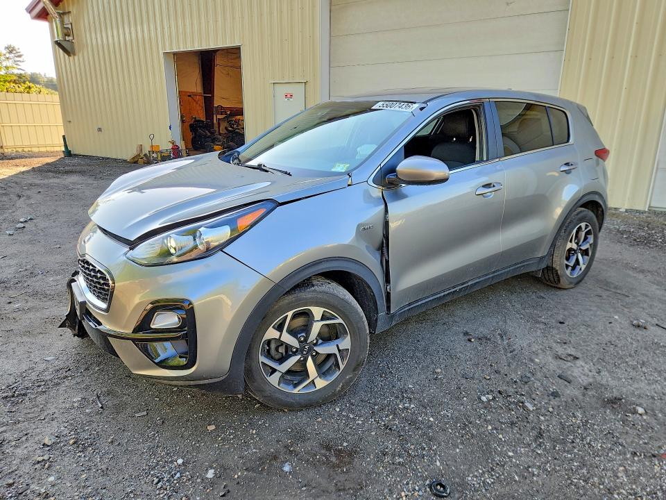 2022 Kia Sportage VIN KNDPMCAC8N7953518 COPART salvage auction — FRONT END, Vt - Cert Of Title-Parts Only Salva, sold $3,750 on 2026-07-06 (photo 1)