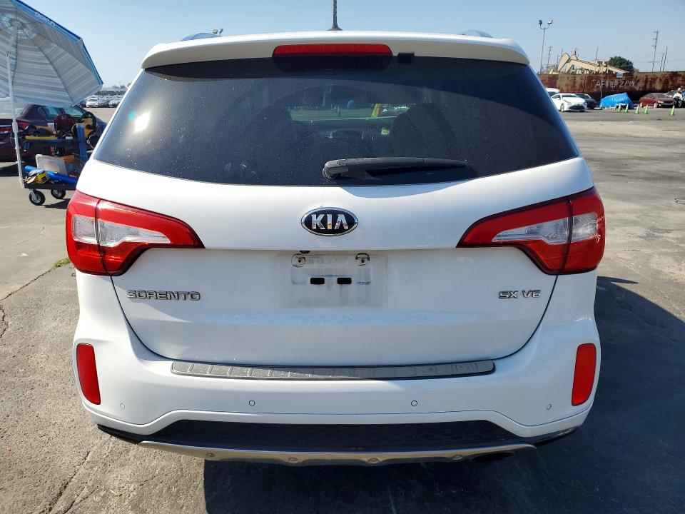 2015 Kia VIN 5XYKW4A70FG647382 COPART salvage auction — FRONT END, Ca - Salvage Certificate, sold $1,350 on 2026-07-15 (photo 6)