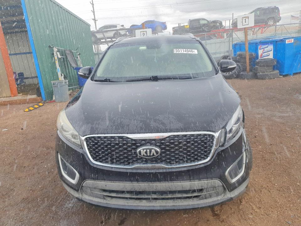 2016 Kia Sorento VIN 5XYPG4A39GG181582 COPART salvage auction — FRONT END, Co - Salvage Title, sold $1,200 on 2026-07-20 (photo 5)