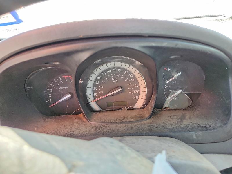 2007 Kia Spectra VIN KNAFE121575384651 COPART salvage auction — FRONT END, Tx - Salvage Vehicle Title, sold $250 on 2026-07-07 (photo 9)