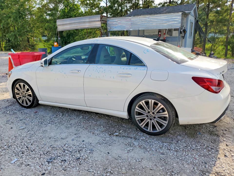 2018 Mercedes-benz Cla-klasse VIN WDDSJ4EB8JN657663 COPART salvage auction — HAIL, Tx - Certificate Of Title, sold $225 on 2026-07-21 (photo 2)