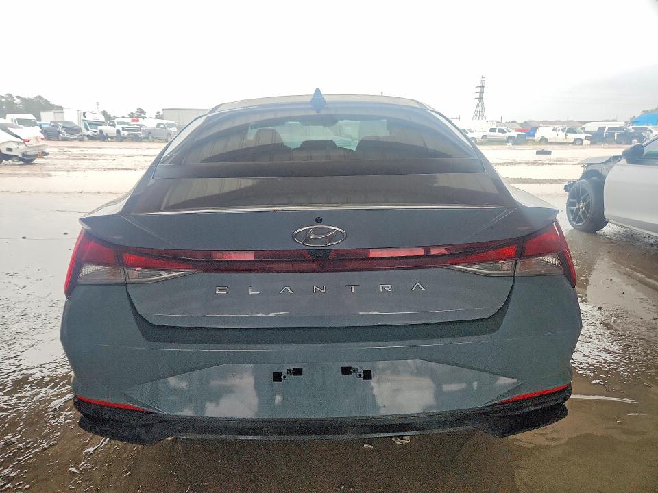 2021 Hyundai Elantra VIN KMHLM4AG3MU065682 COPART salvage auction — FRONT END, Tx - Salvage Vehicle Title, sold $2,250 on 2026-07-03 (photo 6)