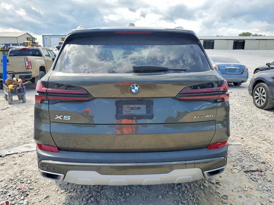 2025 BMW X5 VIN 5UX23EU05S9W72060 COPART salvage auction — Front End, KY - CERT OF TITLE-SALVAGE (P), sold $35,000 on 2026-06-25 (photo 6)