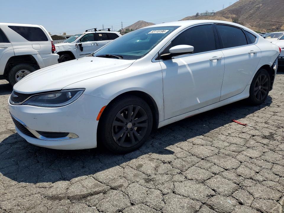 2015 Chrysler VIN 1C3CCCAB9FN674993 COPART salvage auction — REAR END, Wv - Salvage Certificate, sold $750 on 2026-07-13 (photo 1)